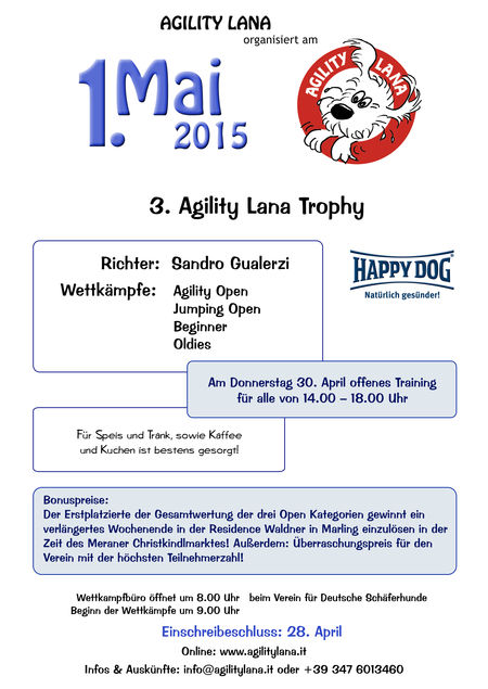 3. Agility Lana Trophy